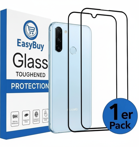 EasyBuy Toughened Glass Screen Protector for Huawei Y 2019, 9H Hardness, 1 Pack Clear Protection.